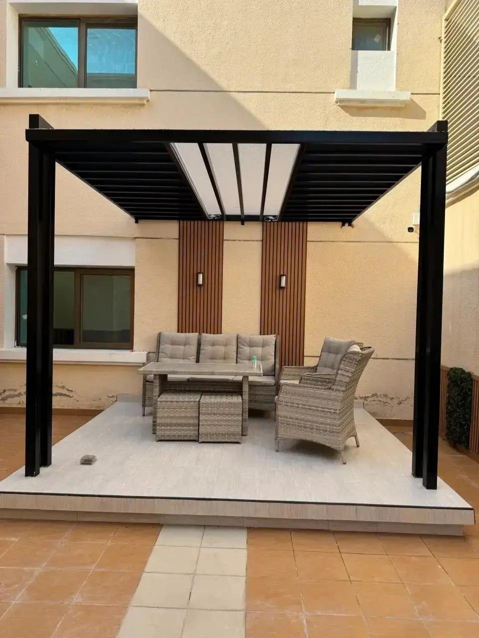 برجولات حديد وخشب وبديل خشب المملكة العربية السعودية الأحساء 