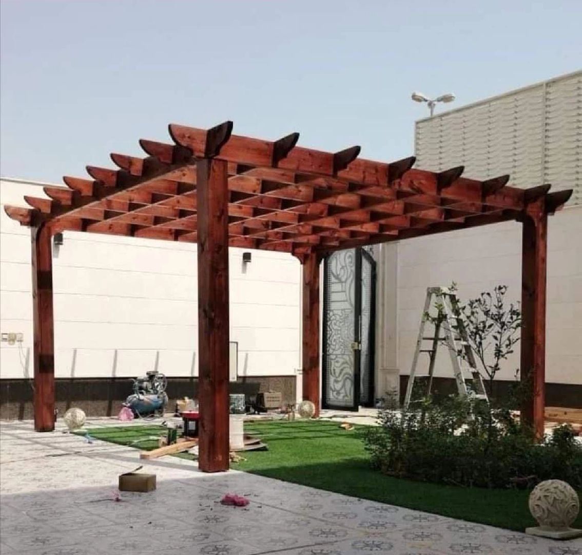 برجولات خشبية في الشرقية 