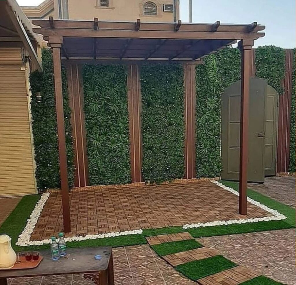 تنسيق حدائق منزلية وتصميم شلالات ونوافير في الهفوف