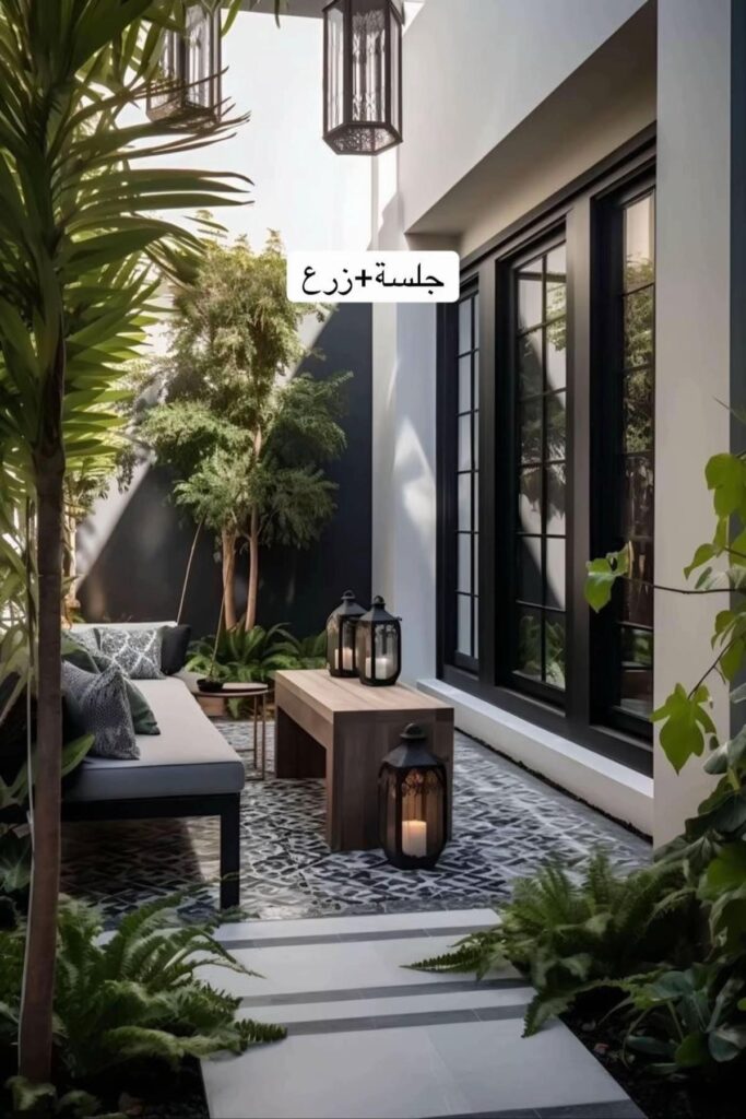 تنسيق حدائق منزلية وتصميم شلالات ونوافير في الهفوف