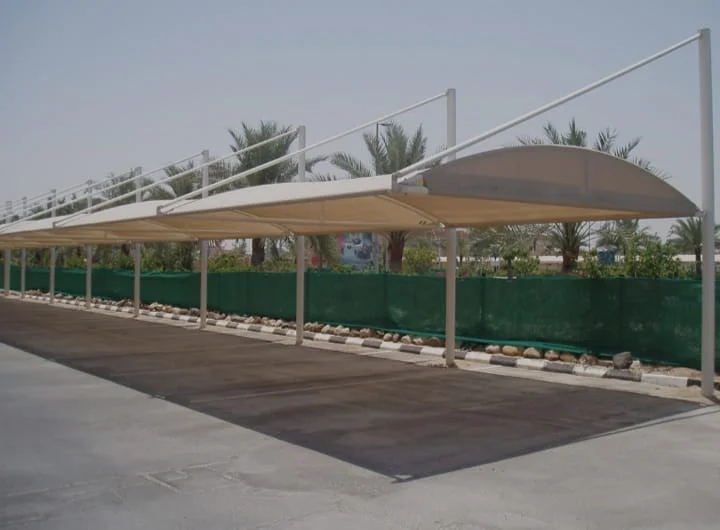 تصميم مظلات سيارات بالأحساء