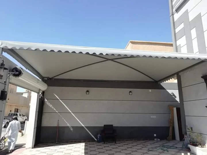 تصميم مظلات سيارات بالأحساء